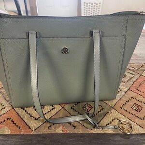 Michael Kors Sage Green Shoulder Bag